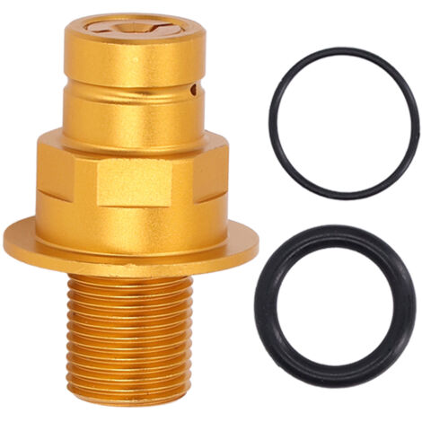 CO2 Adapater Copper Soda Machine Connector Adapter for Terra for Art Quick Connect Machines Gold M18x1.5 (1/5)