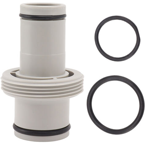 Hose Plunger 1.25in to 1.5in Pool Hose Adapter Swimming Pool Hose Plunger for Filter Circulation System (1/5)