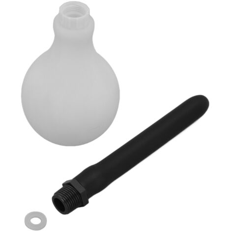 320ml Enema Bulb Kit Large Capacity Painless Silicone Anal Douche Enema Bulb Kit for Individual Care 1/4in Short Tube