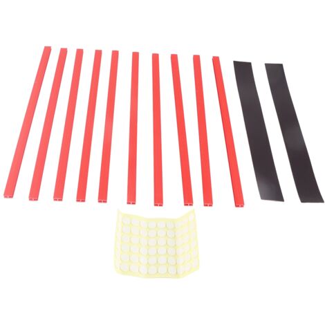 Wall Coffee Capsule Holder Coffee Storage Display Rack PVC Space Saving for Home Kitchen Red (1/5)