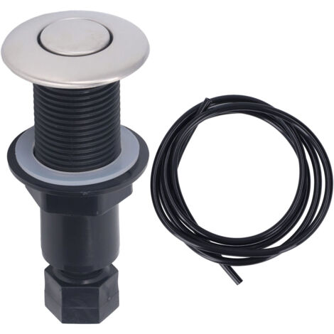 Garbage Disposal Air Switch Stainless Steel Switch Replacement for Electric Water Heater Massage Bathtub (1/5)