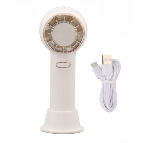 Portable Handheld Fan Semiconductor Cooling USB Rechargeable Battery Operated Hand Fan for Outdoor (1/5)