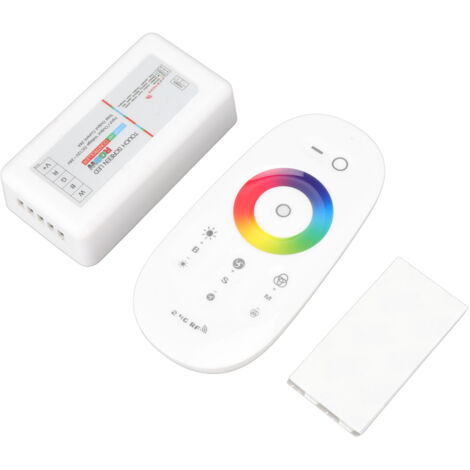 2.4G Wireless RF Touch Dimmer Switch 7 Color RGBW Dimming LED RGB Strip Light Controller DC12 to 24V (1/5)