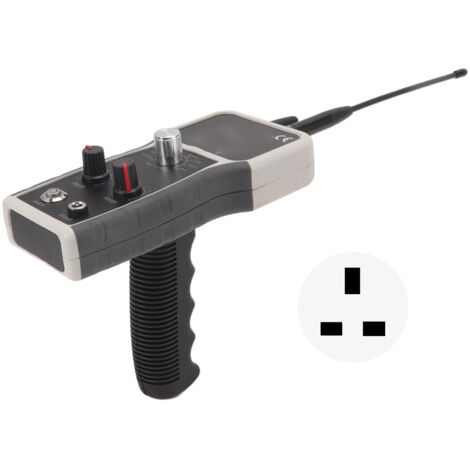 Metal Locator 25m Depth 1800m Range Sensitive 1000MAH Gold Finder for Outdoor Gemstone 100‑240V UK Plug