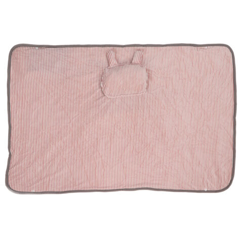 Heating Blanket Electric Warming Soft Washable Heating Shawl Wrap for Shoulder Neck Office Pink Bunny (1/5)