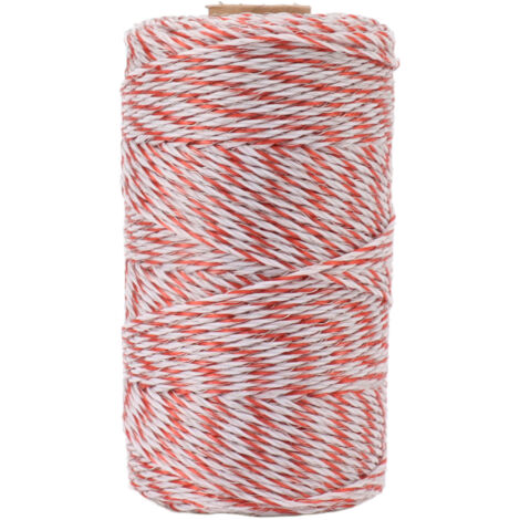 Electric Fence Polywire Rope Strong Conductivity Corrosion Resistance Stainless Steel Fence Wire for Farm Ranch