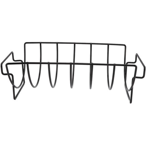 Rib Rack Non Stick Coated Chicken Steak Roasting Stand Barbecue Tool Beef Ribs Grill (1/5)