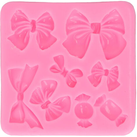 Silicone Mold Flexible Safe Odorless Baking Mold for DIY Cakes Fondant Chocolate Desserts (1/5)