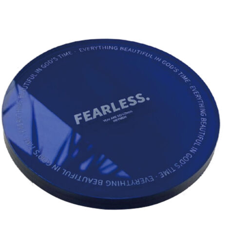 Cup Coasters Minimalist Heat Insulation Decorative Acrylic Coaster for Advertising Accessories Home Blue (1/5)