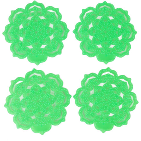 4pcs Urinal Screen Odor Proof Urinal Screen Deodorizer Urinal Splash Reducing Mats for Restaurants Office Toilet