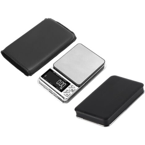 Home Digital Kitchen Scale 200g/0.01g‑1500g/0.1 High Accuracy USB Rechargeable Stainless Steel Jewelry Scale for Food (1/5)