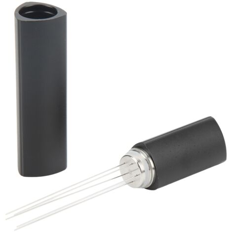 Coffee Stirrer Tool Stainless Steel Portable Coffee Needle Distributor For Italian Coffee Maker Black (1/5)