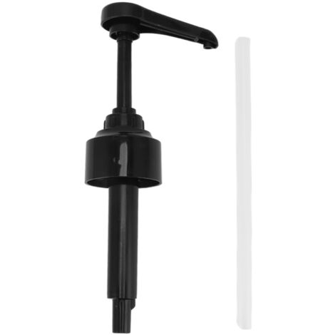 8ml Syrup Pressure Pump Sauce Bottle Pump Nozzle Drinks Measuring Pressure Head for MONIN 1883 Black (1/5)