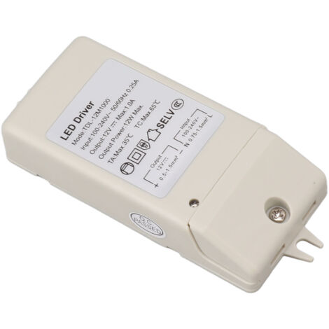 12W DC 12V 1A LED Driver LED Constant Current Drive Power Supply for