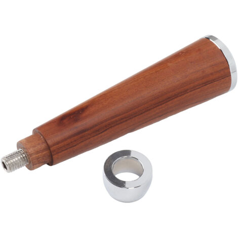 Coffee Machine Portafilter Handle M10 Thread Comfortable Hand Grip Wooden Coffee Filter Portafilter Handle (1/5)