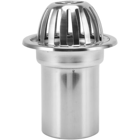 Roof Floor Drain Stainless Steel Non Blocking Balcony Outdoor Rain Bucket Drainage Parts Round 3in (1/5)