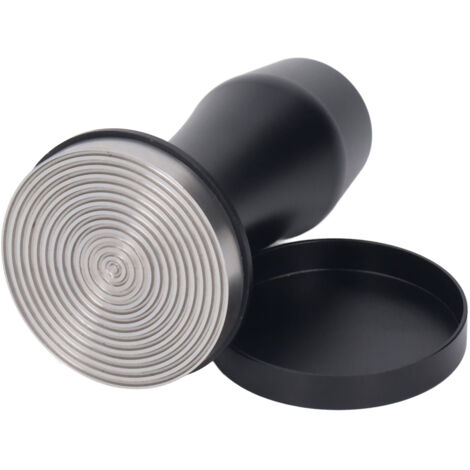 Coffee Tamper Aluminum Alloy Calibrated Tamper with Spring Loaded Stainless Steel Base for Cafe Home 53 Thread Bottom (1/5)