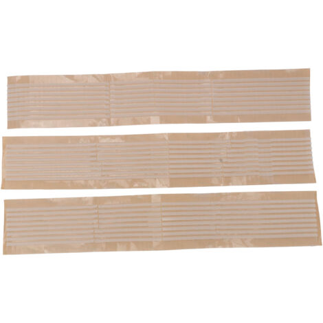 200PCS Non Slip Hanger Grip Gear Designed Self Adhesive Silicone Hanger Strip Pad for Home (1/5)