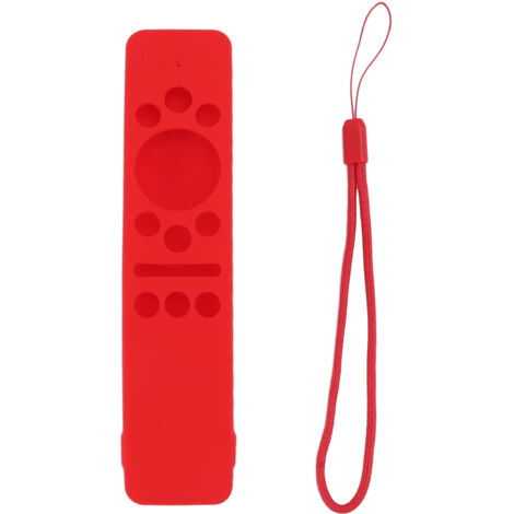 Silicone Protective Cover Case for Samsung Smart TV Remote Control BN59 01259E 1259B 1312A 1312B Red