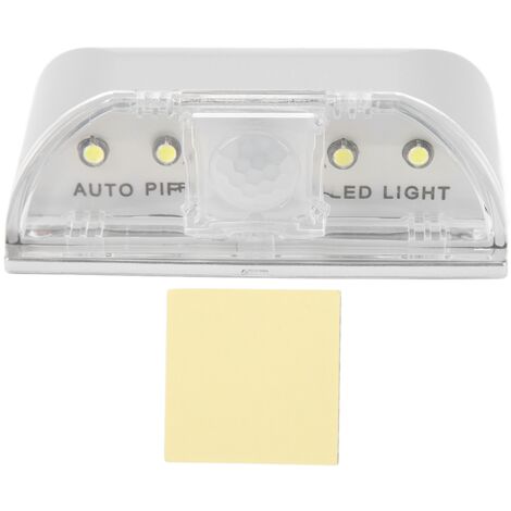 LED Door Keyhole Light Battery Operated PIR Motion Detector Night Lamp for Toilets Cupboards Kitchen Hallways Stairs (1/5)