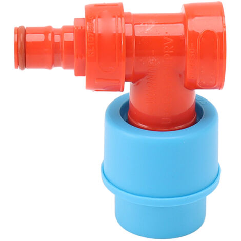Beer Tee Adapter Plastic Chemical Resistance 3 Way Carbonation Cap for Carbonated Drinks Soft Drinks (1/5)