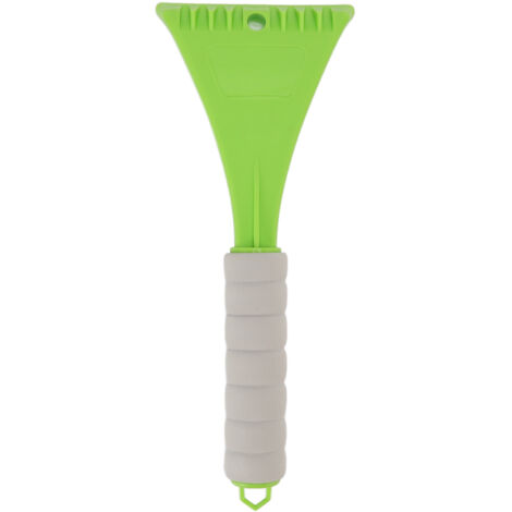 Car Windshield Scraper PP With EVA Foam Handle Car Window Snow Remover for Winter Green
