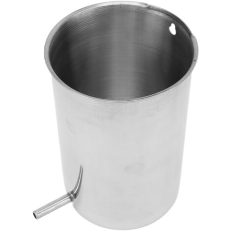 1000ml Enema Bucket 304 Stainless Steel Large Capacity Water Colon Cleansing Health Care Tool (1/5)