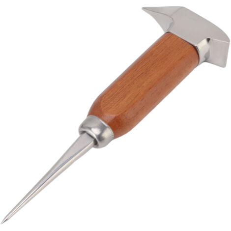 304 Stainless Steel Ice Chisel Wooden Handle Ice Chipper Hand Ice Removal Pick for Home Use (1/5)