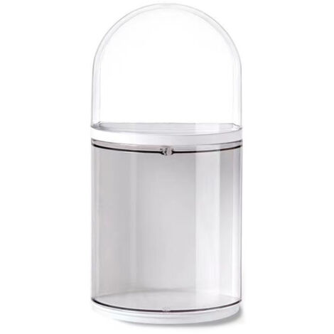 Figure Storage Box Transparent Wall Mounted Doll Figure Display Box Exhibition Box 2 Layer 11x22cm (1/5)