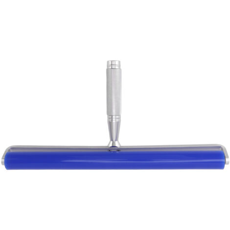 Silicone Screen Film Roller Blue Iron Bearing Anti Static High Resilience Silicone Manual Roller for Screen 14in