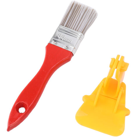 Wall Trimming Brush Reuse Lightweight Wooden Handle Angled Paint Brush Set for Wall Furniture