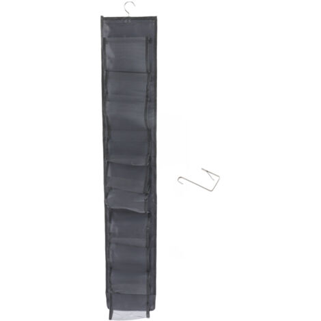 Hanging Clothes Bag Thickened Nylon Multi Layer Easy Access Washable Hanging Mesh Closet for Socks Pants Dress (1/5)