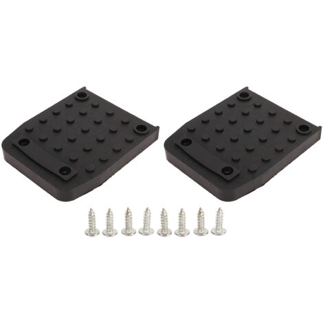 2 PCS Drywall Stilt Sole Anti Slip Pads Nylon and PVC Drywall Stilt Sole Foot Pads for Construction Painting (1/5)
