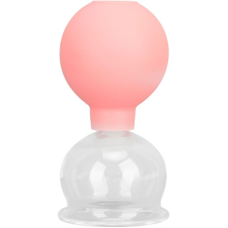 Glass Silicone Cupping Cup Vacuum Suction Massage Therapy for Face Skin Beauty Tool Model 4 (1/5)
