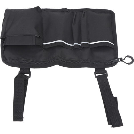 Wheelchair Side Bag Oxford Fabric Reflective Stripe Waterproof Large Capacity Wheelchair Pouch for Outdoor Travel (1/5)