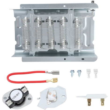 279838 Dryer Heating Element Kit Replaces 3403585 W10724237 3398063 3398064 8565582 (1/5)