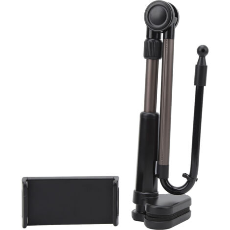 Tablet Clamp Holder Desk Mount Stable Flexible 360 Degree Rotation Universal Phone Clamp Bracket (1/5)