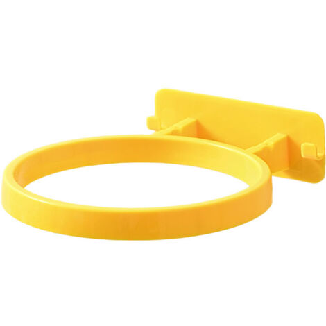 Soccer Ball Wall Mount Display Holder Plastic Football Storage Rack Basketball Supplies Yellow (1/5)