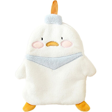 Animal Hand Towel Soft Cute Wall Mounted Dish Cloth Hand Dry Towel for Kitchen Bathroom Duck