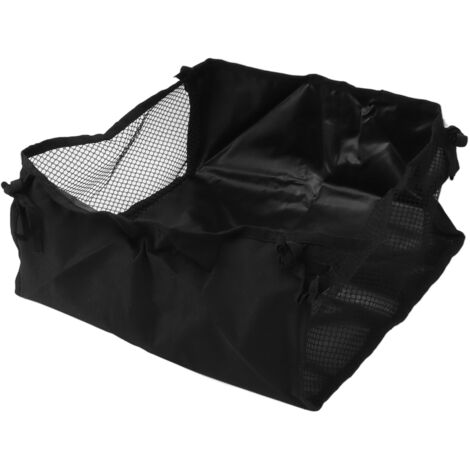 Wheelchair Underneath Bag 600D Oxford Cloth Movable Under Seat Basket for Rollator Walker Black (1/5)