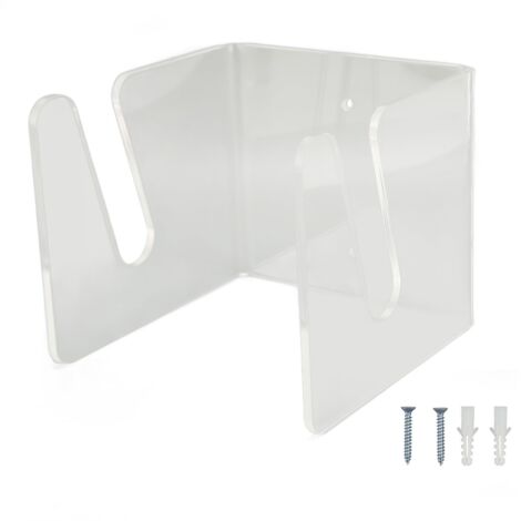 Skateboard Wall Mount Acrylic Display Storage Holder Hanger Home Decoration for Indoor Transparent (1/5)