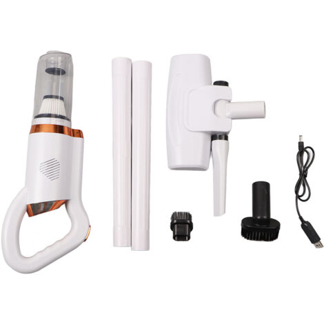Cordless Vacuum Cleaner Lightweight Stick Vacuum with 8500PA Strong Suction 500ml Dust Cup Handheld Vacuum for Hard Floor Carpet White (1/5)