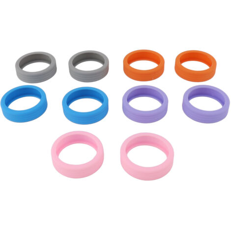 Luggage Wheels Cover Silicone Noise Reduction Shock Absorb Colorful Soft Suitcase Wheels Protective Cover (1/5)