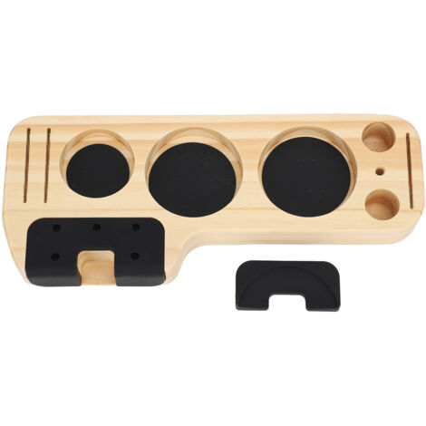 Coffee Tamper Holder Station Wood Coffee Filter Distributor Tamper Holder for Home Cafe Restaurant Hotel Office (1/5)