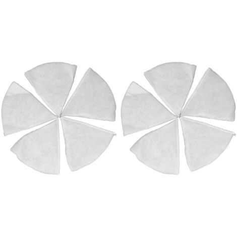 10 PCS Conical Exhaust Valve Filter Cotton Conical Air Vent Valve Filter Sheet for Zehnder for Helios for Maico Ventilation System