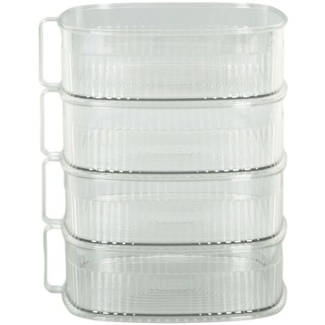 Transparent Dish Dust Cover Dustproof Multi Layer Dish Cover Multifunctional Food Cover 4 Layer (1/5)