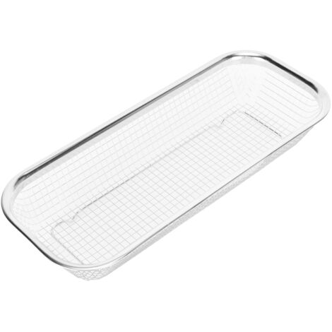 Stainless Steel Utensil Drying Rack Multifunctional Cutlery Drain Basket for Chopsticks Knives Spoons Grid Type (1/5)