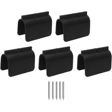 5Pcs Electrical Outlet Marker for Drywall Installation Wire Protection Drywall Marking Tool for Electrical Outlets Black (1/5)
