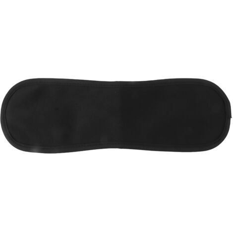 Neck Castor Oil Pack Wrap Polyester Cotton Castor Oil Pack for Liver Less Mess Reusable Washable Comfort Sleep Fit Black (1/5)