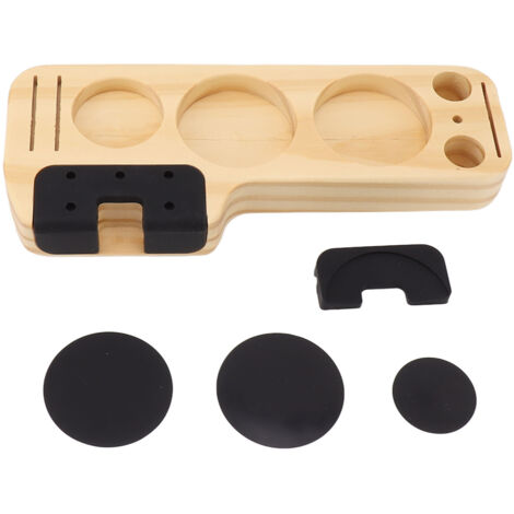 Wooden Coffee Tamper Holder Prevent Slip Stable Multifunctional for Home Cafe Restaurant Hotel Office 51 (1/5)